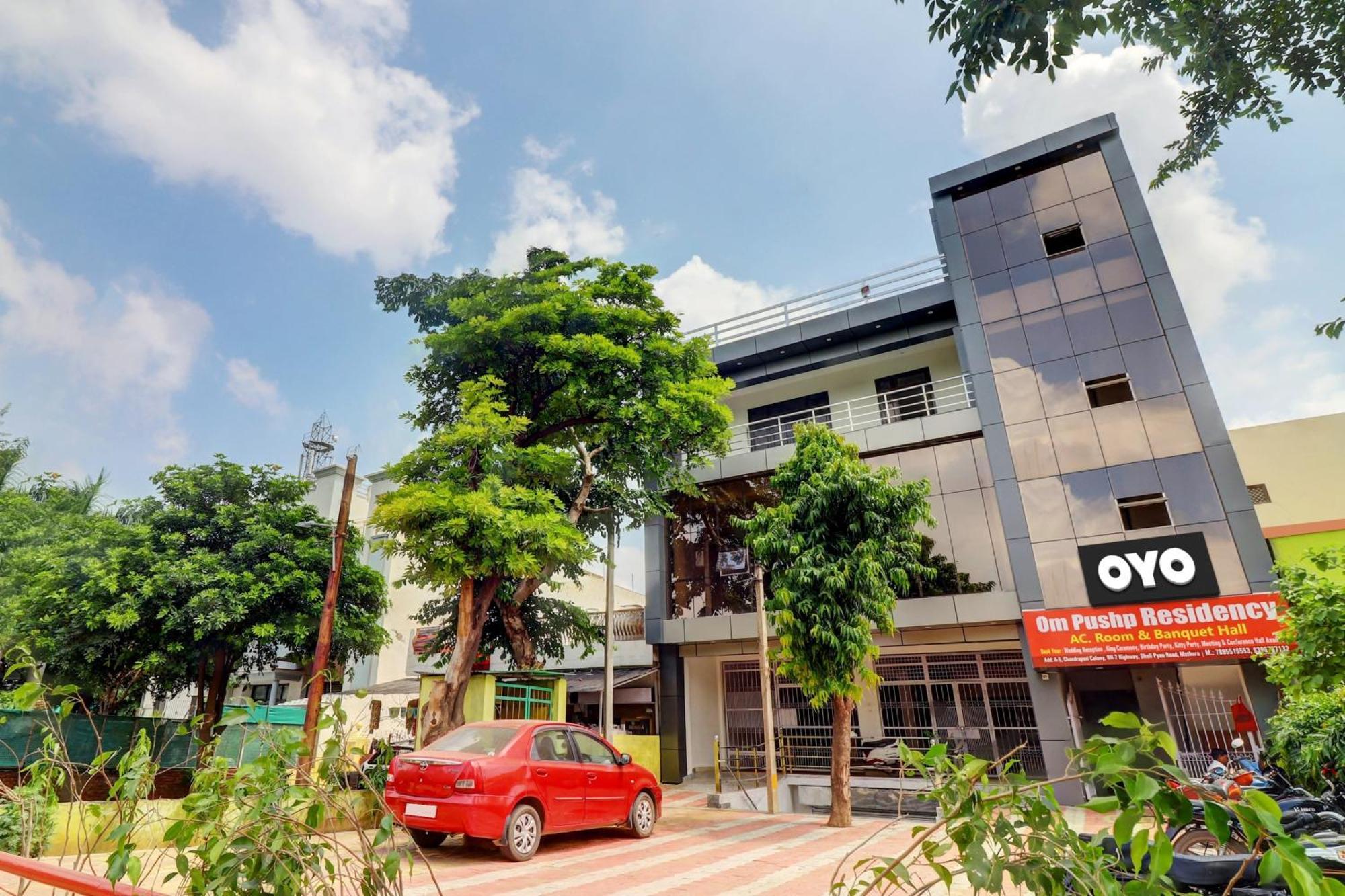 Hotel O Om Pushp Residency Mathura Exterior photo